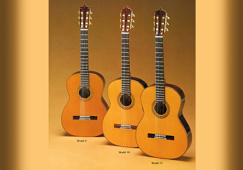 Die Artesano Vorbilder von Juan Orozco trugen schlichte Modellnummern 8, 10 und 15